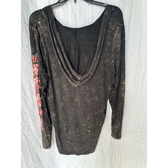Torrid Badass Warrior Cancer Hoodie Top 0 0X XL Survivor - Picture 6 of 6